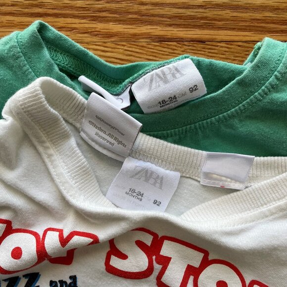 Bundle of Zara x Disney T-Shirts Size 18-24 Month - Picture 12 of 12